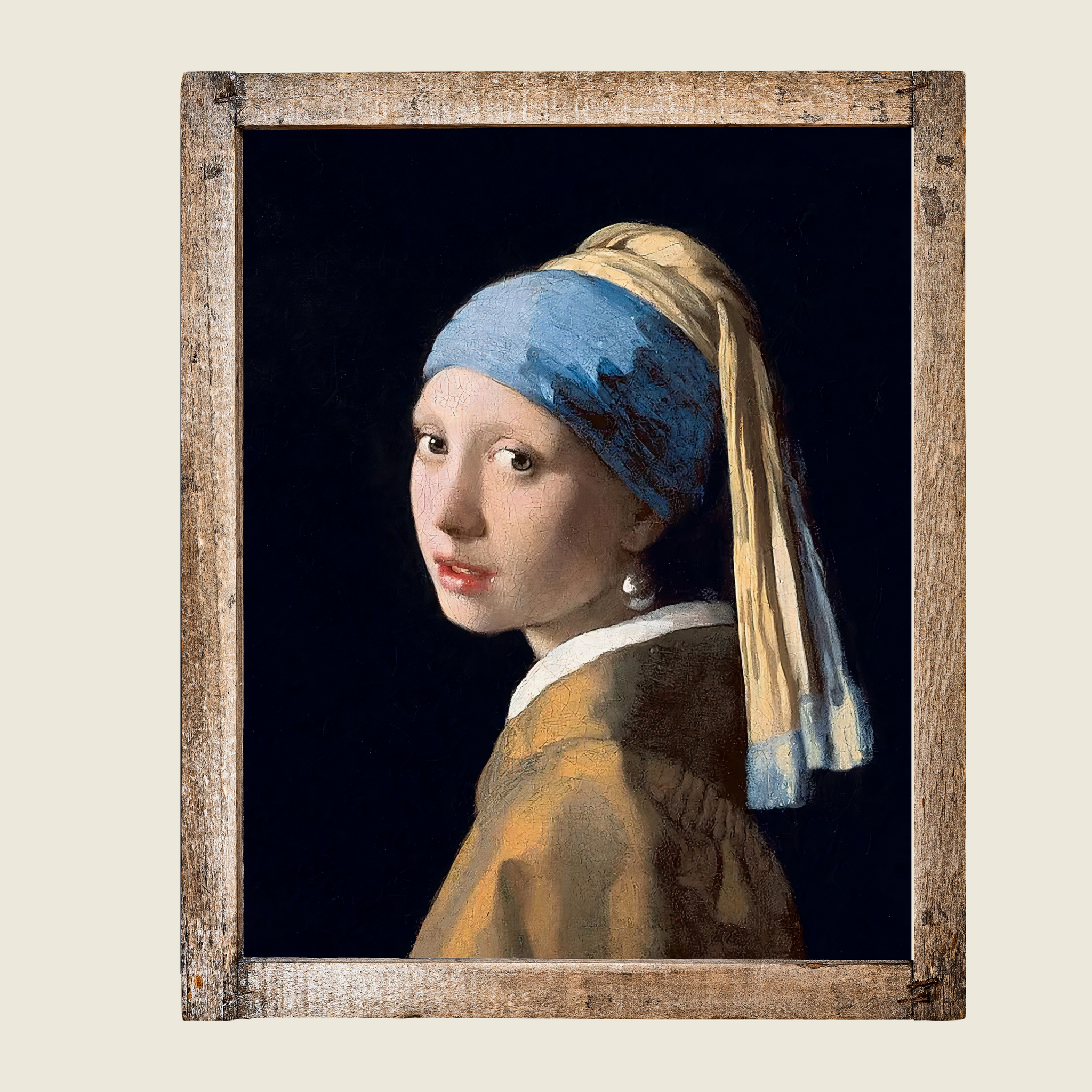 Girl with a Pearl Earring – Classic Dutch Masterpiece Reimagined by Wisdom Creators